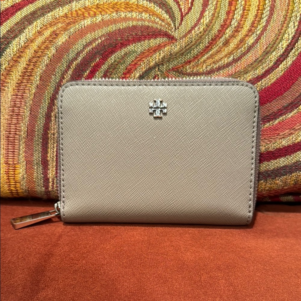 Tory Burch Robinson Zip Coin Case